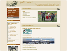Tablet Screenshot of gomoose.com